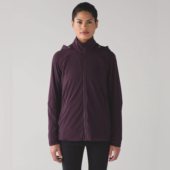 Lululemon Step To It Jacket - Hooded Rain Jacket - Picture 1 of 15